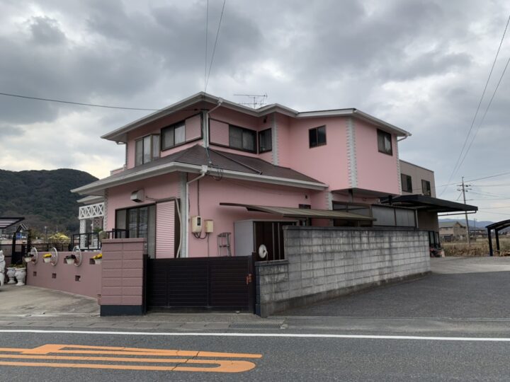 外壁塗装工事 / 岡山県総社市K様邸