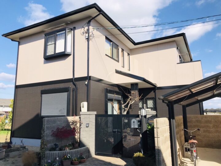 【倉敷市】T様邸/外壁・屋根塗装・ベランダ防水工事