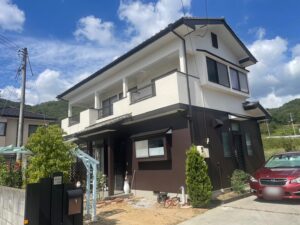 【岡山県浅口市】O様邸/外部塗装防水工事