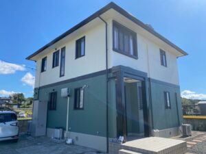【岡山県津山市】T様邸/外部塗装防水工事