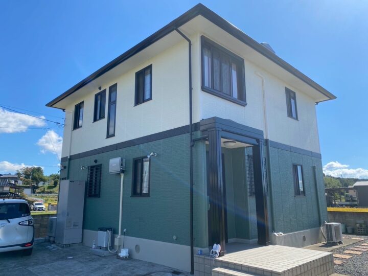 【岡山県津山市】T様邸/外部塗装防水工事