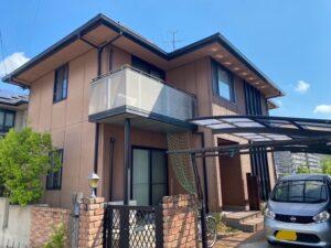 【岡山県岡山市】Y様邸/外部塗装防水工事