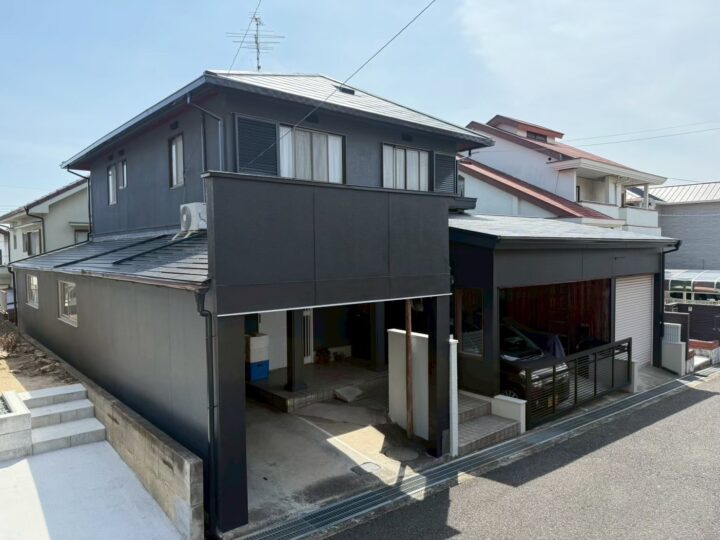 【岡山県倉敷市】F様邸/外部塗装防水工事