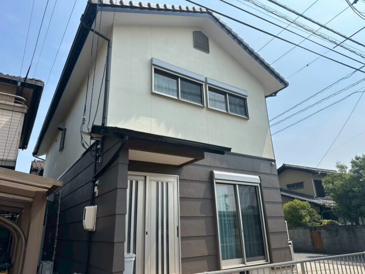 【岡山県倉敷市】S様邸/外部塗装防水工事