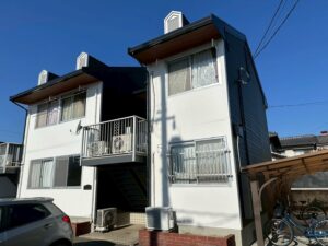 【岡山県総社市】集合住宅/外部塗装防水工事