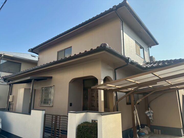 【岡山県倉敷市】Y様邸/外部塗装防水工事