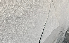 ひび割れを表した画像