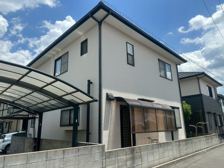 【岡山県倉敷市】K様邸/外部塗装防水工事